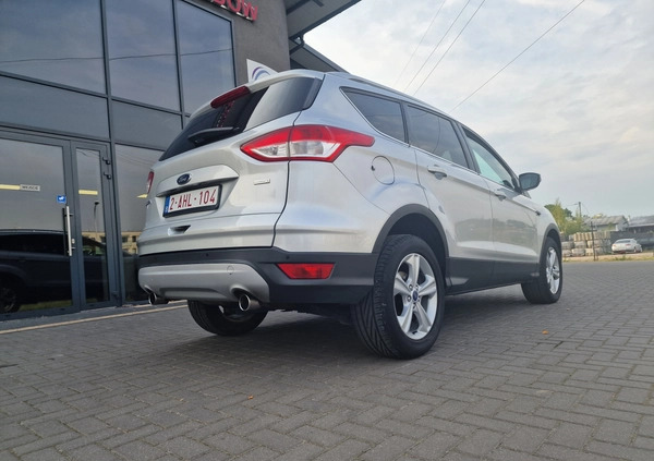 Ford Kuga cena 58056 przebieg: 182033, rok produkcji 2015 z Woźniki małe 704